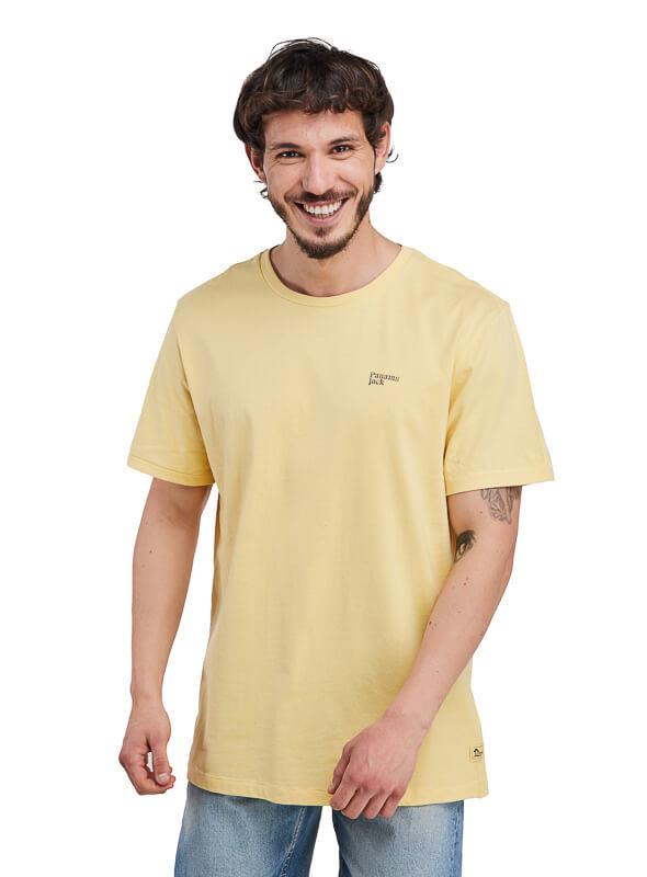 Polera Barcelona Hombre G798 PANAMA JACK amarillo