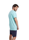 Polera Mallorca Hombre G947 PANAMA JACK celeste