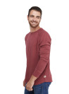 Polera Alicante Hombre D188 PANAMA JACK burdeo