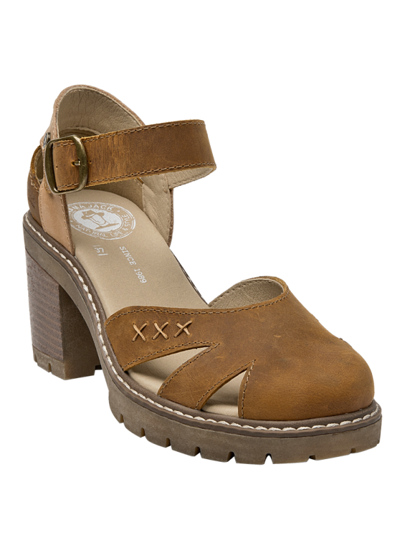 Sandalia mujer K615 Panama jack Camel