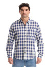 Camisa Segura K865 PANAMA JACK AZUL