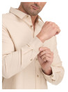 Camisa Pura - Lino K868 PANAMA JACK BEIGE