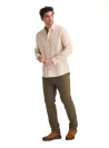 Camisa Pura - Lino K868 PANAMA JACK BEIGE