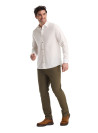 Camisa Pura - Lino K868 PANAMA JACK BLANCO